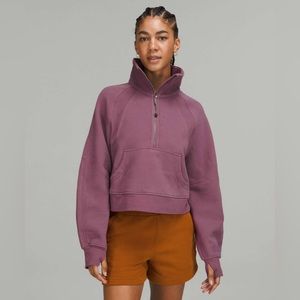 Lululemon Scuba Oversized Funnel Neck Half-Zip